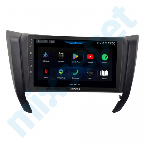 Alpine AW409 Nissan Navara 9 inç Carplay Androidauto Multimedya Sistemi