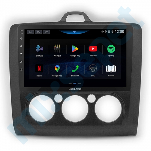 Alpine AW409 Ford Focus 9 inç Carplay Androidauto Multimedya Sistemi