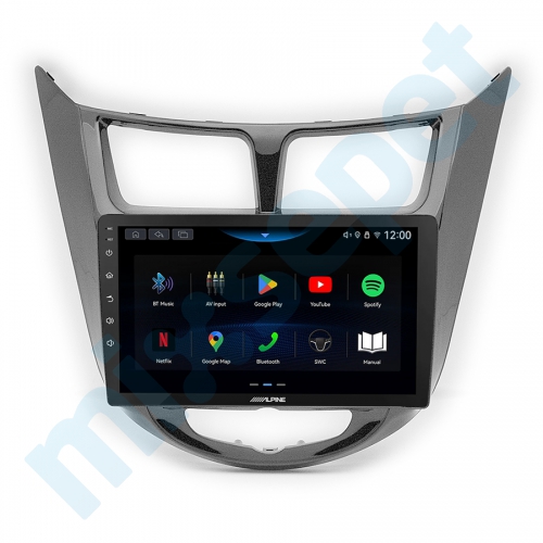 Alpine AW409 Hyundai Accent  9 inç Carplay Androidauto Multimedya Sistemi