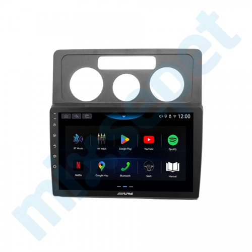 Alpine AW409 Volkswagen Caddy9 inç Carplay Androidauto Multimedya Sistemi