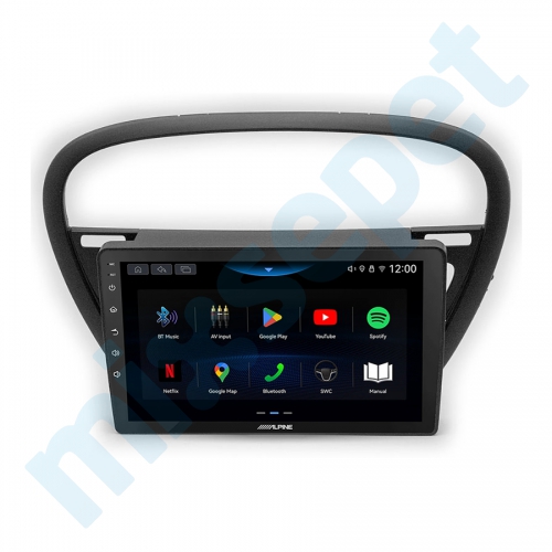 Alpine AW409 Peugeot 607 9 inç Carplay Androidauto Multimedya Sistemi