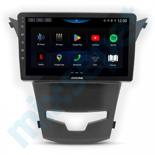 Alpine AW409 Ssangyong Korando 9 inç Carplay Androidauto Multimedya Sistemi