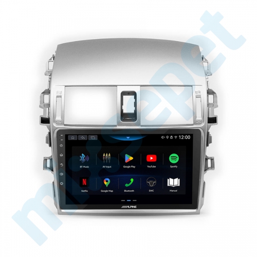Alpine AW409 Toyota Corolla 9 inç Carplay Androidauto Multimedya Sistemi