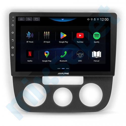 Alpine AW409 Volkswagen Jetta Manuel Klima 9 inç Carplay Androidauto Multimedya Sistemi