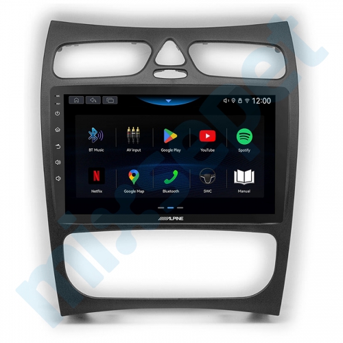 Alpine AW409 Mercedes CLK Serisi (W209) 9 inç Carplay Androidauto Multimedya Sistemi
