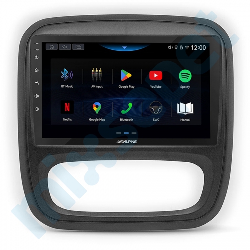 Alpine AW409 Renault Trafic 9 inç Carplay Androidauto Multimedya Sistemi