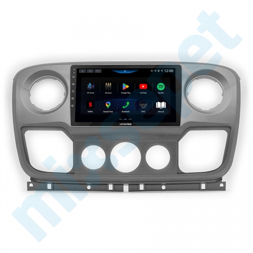 Alpine AW409 Renault Master 9 inç Carplay Androidauto Multimedya Sistemi