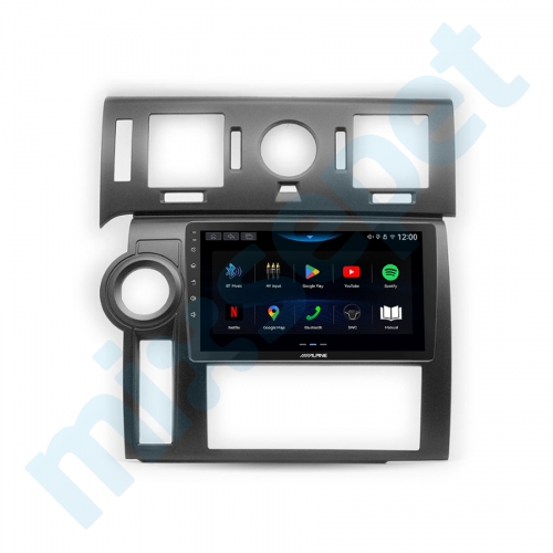 Alpine AW409 Hummer H2 9 inç Carplay Androidauto Multimedya Sistemi