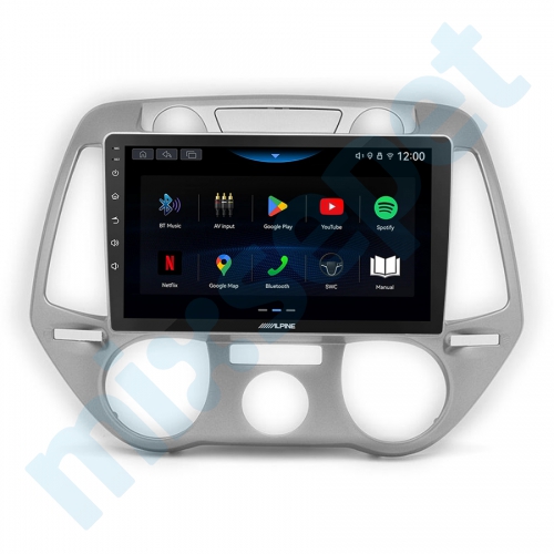 Alpine AW409 Hyundai İ20 9 inç Carplay Androidauto Multimedya Sistemi