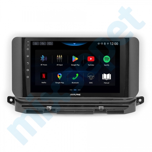 Alpine AW409 Skoda Octavia 9 inç Carplay Androidauto Multimedya Sistemi
