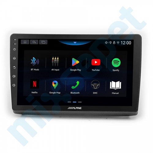 Alpine AW409 Renault Trafic Opel Vivaro Nissan Primastar 9 inç Carplay Androidauto Multimedya Sistemi