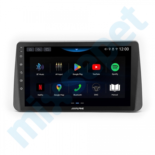 Alpine AW409 Fiat Egea 9 inç Carplay Androidauto Multimedya Sistemi