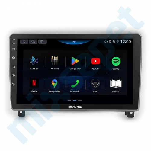 Alpine AW409 Peugeot 407 9 inç Carplay Androidauto Multimedya Sistemi