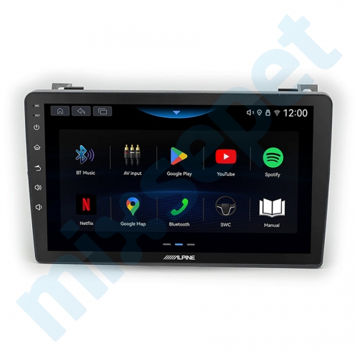 Alpine AW409 Saab 9-3 9 inç Carplay Androidauto Multimedya Sistemi