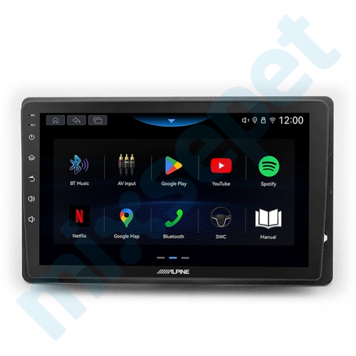 Alpine AW409 Saab 9-5 9 inç Carplay Androidauto Multimedya Sistemi