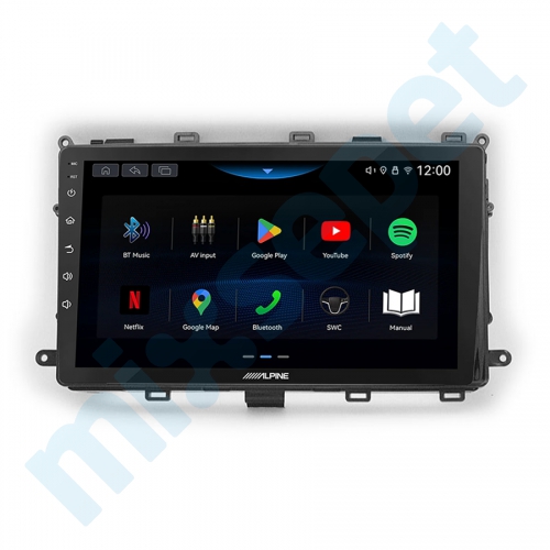 Alpine AW409 Toyota Corolla 9 inç Carplay Androidauto Multimedya Sistemi