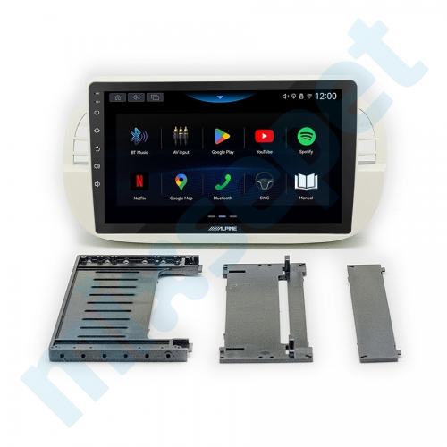 Alpine AW409 Fiat 500 9 inç Carplay Androidauto Multimedya Sistemi