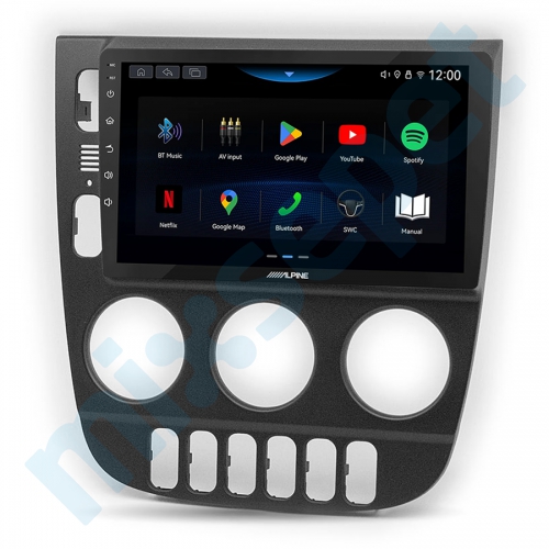 Alpine AW409 Mercedes-Benz ML Serisi (W164) 9 inç Carplay Androidauto Multimedya Sistemi