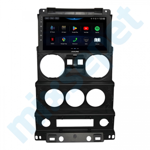 Alpine AW409 Jeep Wrangler Rubicon 9 inç Carplay Androidauto Multimedya Sistemi