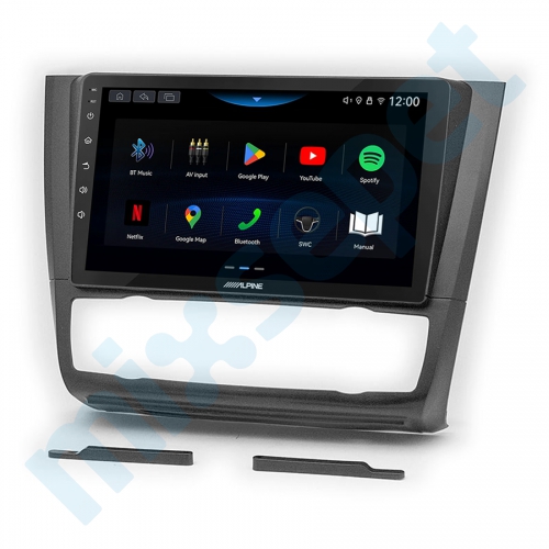 Alpine AW409 Bmw 1 Serisi E81 E82 E87 E88 9 inç Carplay Androidauto Multimedya Sistemi