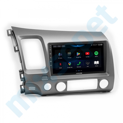 Alpine AW409 Honda Civic  9 inç Carplay Androidauto Multimedya Sistemi