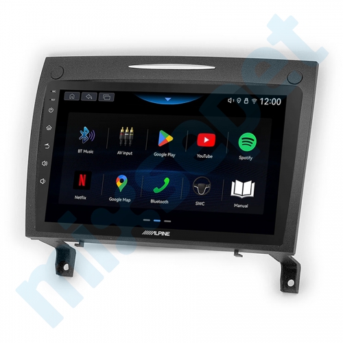 Alpine AW409 Mercedes SLK R171 9 inç Carplay Androidauto Multimedya Sistemi