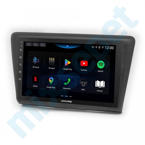 Alpine AW409 Skoda Rapid Seat Toledo 9 inç Carplay Androidauto Multimedya Sistemi