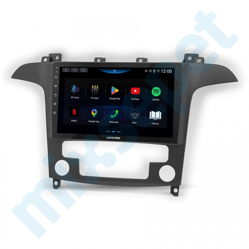 Alpine AW409 Ford S-Max 9 inç Carplay Androidauto Multimedya Sistemi