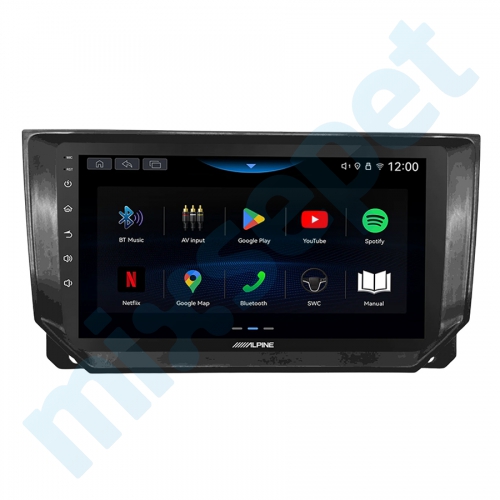 Alpine AW409 Seat Arona İbiza 9 inç Carplay Androidauto Multimedya Sistemi