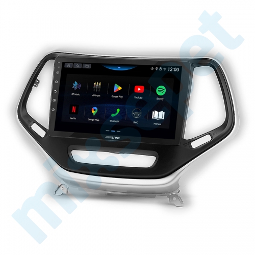 Alpine AW409 Jeep Cherokee 9 inç Carplay Androidauto Multimedya Sistemi
