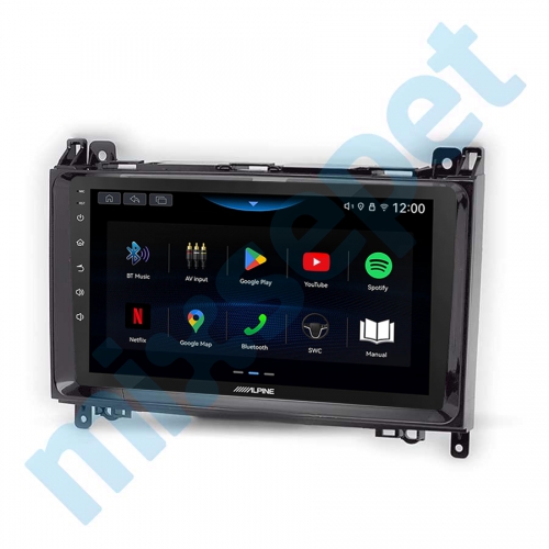 Alpine AW409 Mercedes B Class Vito Viano 9 inç Carplay Androidauto Multimedya Sistemi