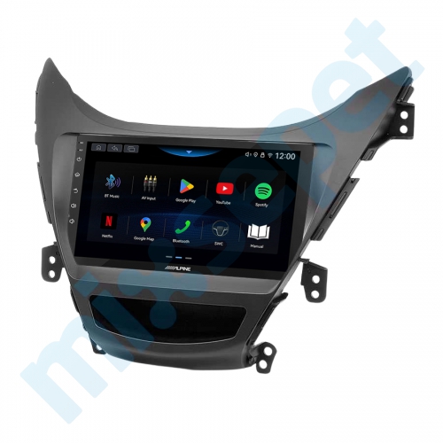 Alpine AW409 Hyundai Elantra 9 inç Carplay Androidauto Multimedya Sistemi