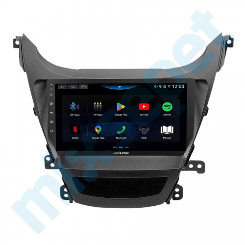 Alpine AW409 Hyundai Elantra Avante 9 inç Carplay Androidauto Multimedya Sistemi