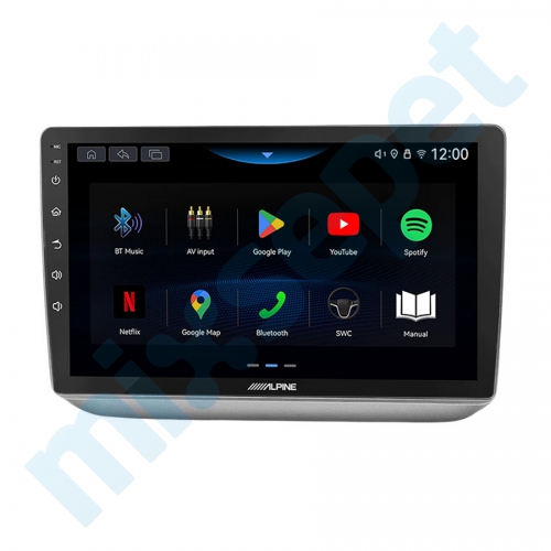 Alpine AW409 Skoda Fabia 9 inç Carplay Androidauto Multimedya Sistemi