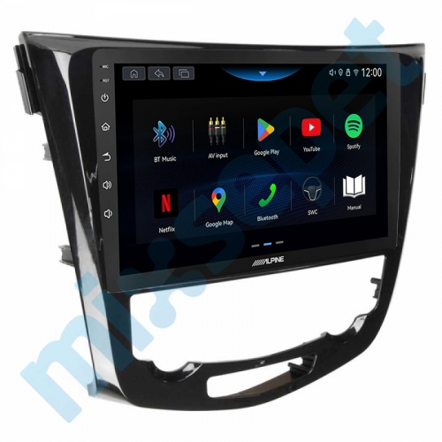 Alpine AW409 Nissan Qashqai X-Trail 9 inç Carplay Androidauto Multimedya Sistemi