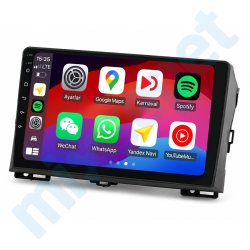 TOYOTA Corolla Spacio 9 inç Carplay Androidauto Multimedya Sistemi