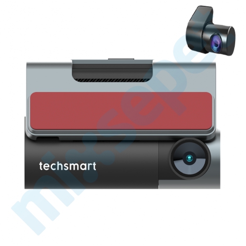 Techsmart 2 Kameralı Araç içi Kayıt Kamerası