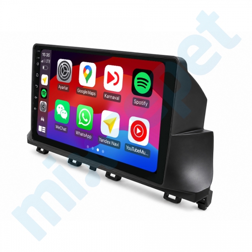 Fiat Scudo 10 inç Carplay Androidauto Multimedya Sistemi