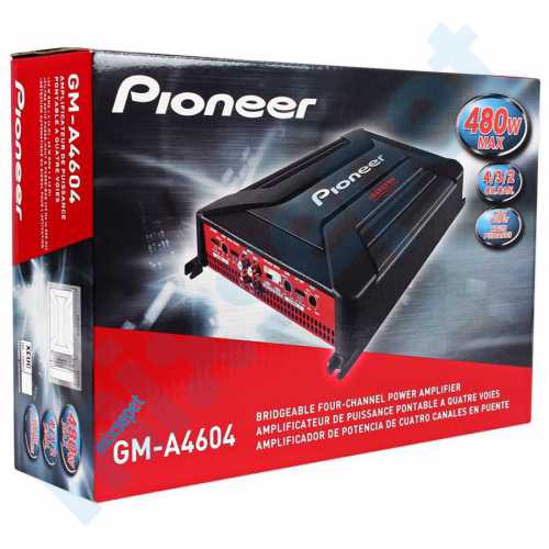 Pioneer GM-A4604 4 kanal 4x120 WATT Oto Amfi Amplifikatör