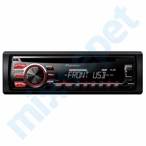 Pioneer DEH-1701UB Oto Teyp CD USB Radyo Çalar