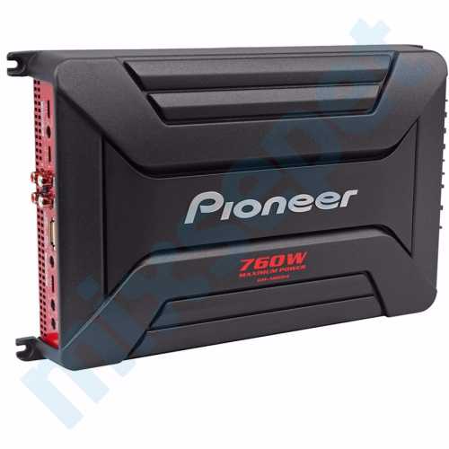 Pioneer GM-A6604 4 Kanal 760 Watt Oto Amfi Amplifikatör