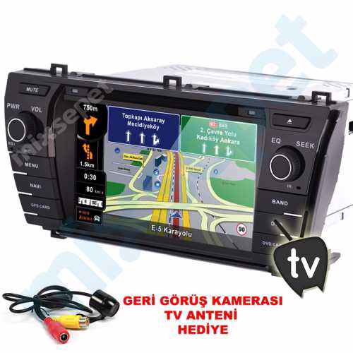 Navigasyon Multimedya DVD USB TV Double Teyp OEM-FİT