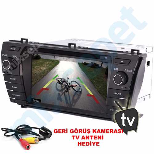 Navigasyon Multimedya DVD USB TV Double Teyp OEM-FİT