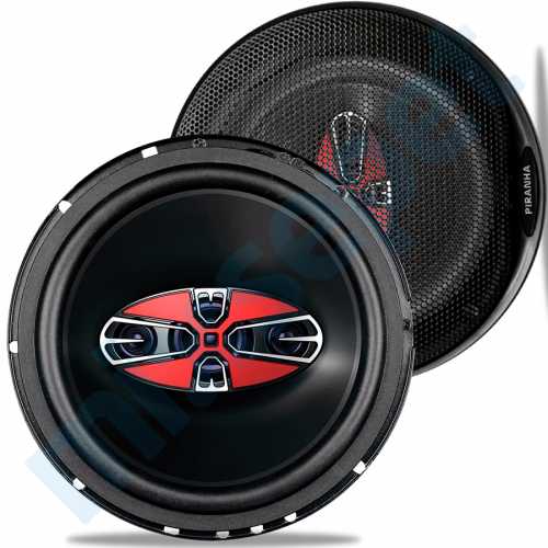 Piranha PRN-6540 17 cm 600 Watt Oto Hoparlör 3 Yollu