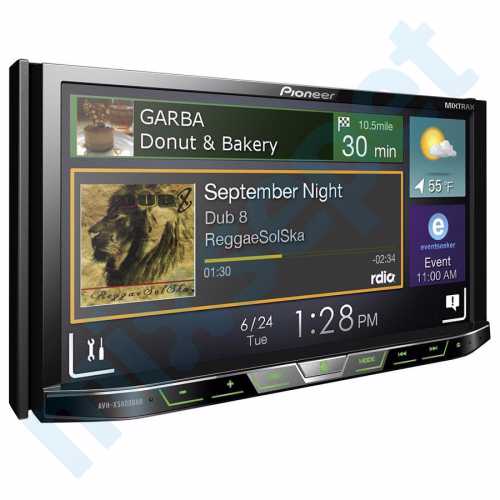 Pioneer AVH-X5800DAB Multimedya Double Oto Teyp Bluetooth Dijital DAB Radyo