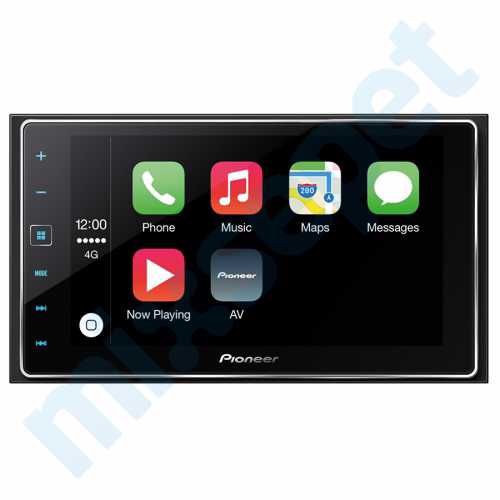 Pioneer SPH-DA120 Multimedya Apple CarPlay MirrorLink Bluetooth USB Radyo Double Din 