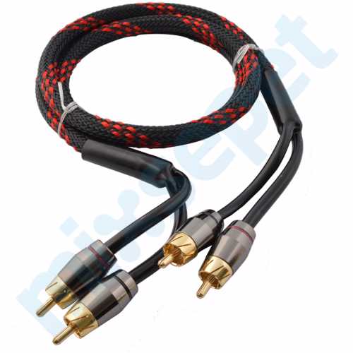 CerwinVega 1 Metre RCA Koaksiyel Amfi Kablosu %100 Bakır