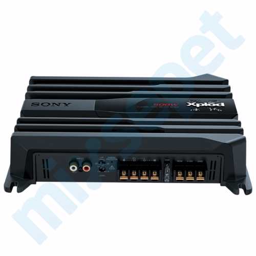 Sony XM-N502 2 Kanal 500 Watt Oto Amfi Amplifikatör