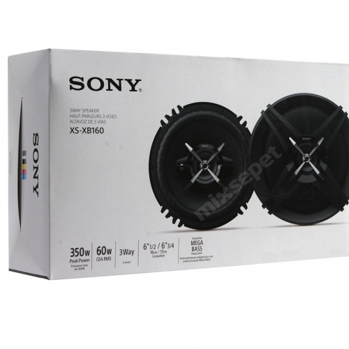 Sony XS-XB160 16 cm 350 Watt Oto Hoparlör 3 Yollu