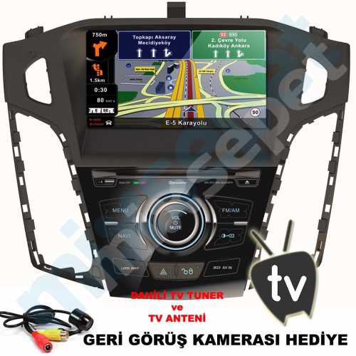 Navigasyon Multimedya DVD USB TV Double Teyp OEM-FİT